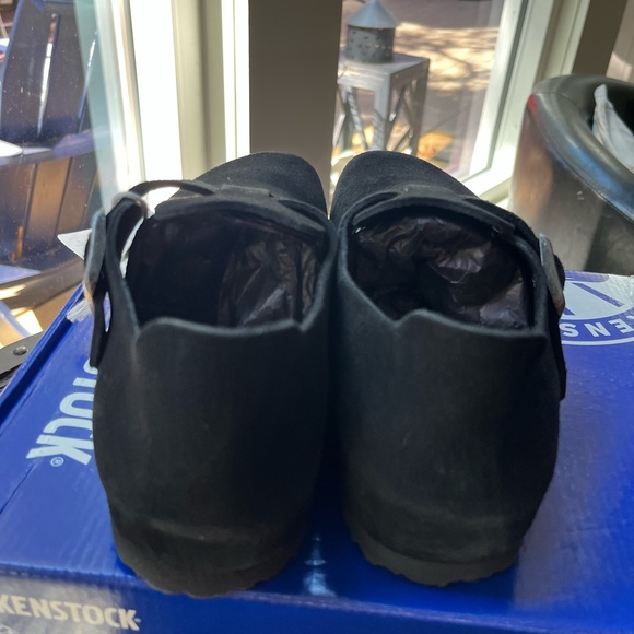 BIRKENSTOCK LONDON SUEDE LEATHER SHOES IN BLACK 36 EU 5 US - Picture 10 of 12
